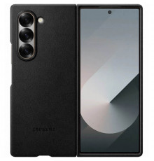 Чехол Leather Case для Samsung Fold 6 Black (AAA)