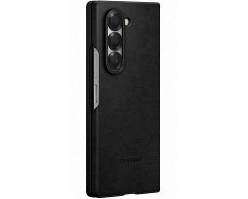 Чехол Leather Case для Samsung Fold 6 Black (AAA)
