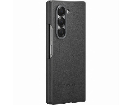 Чехол Leather Case для Samsung Fold 6 Gray (AAA)