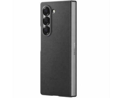 Чехол Leather Case для Samsung Fold 6 Gray (AAA)