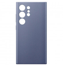 Чехол Leather Case для Samsung S24 Ultra Purple (AAA)