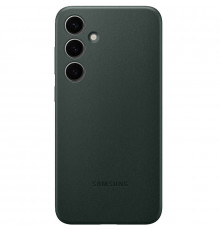 Чехол Leather Case для Samsung S24+ Pine Green (AAA)
