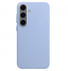 Чехол Leather Case для Samsung S25 Clove Purple (AAA)