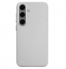 Чехол Leather Case для Samsung S25 Stone (AAA)