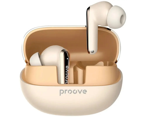 Беспроводные наушники Proove Blitz TWS with ANC Beige (TWBL00010007)