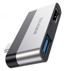 Type-C HUB Borofone DH2 Type-C to HDMI + USB 3.0
