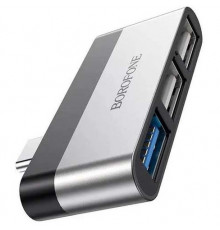 Type-C HUB Borofone DH1 Type-C to USB 3.0*3
