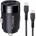 Автомобильное зарядное устройство Gelius Inch Twix USB+Type-c 30W+Type-c/Type-c
