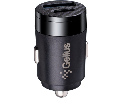 Автомобильное зарядное устройство Gelius Inch Twix USB+Type-c 30W+Type-c/Lightning