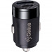 Автомобильное зарядное устройство Gelius Inch Twix USB+Type-c 30W+Type-c/Lightning