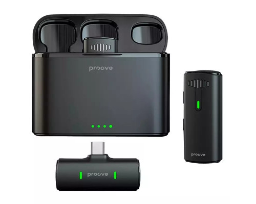 Петличный микрофон беспроводной Proove Demo Type-C (PMDM00010202)
