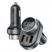 Автомобильное зарядное устройство Proove FM Launcher Sound Link 30W (PD+QC3.0) Type-C+USB Black (FMSL30110001)