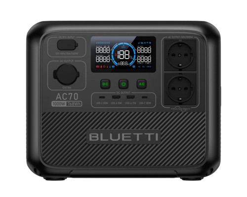 Зарядная станция Bluetti AC70 1000W 768wh