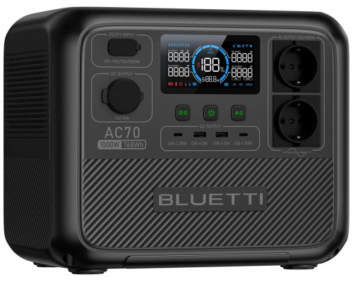 Зарядная станция Bluetti AC70 1000W 768wh