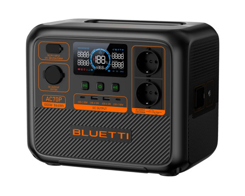 Зарядная станция Bluetti AC70P 1000W 864Wh