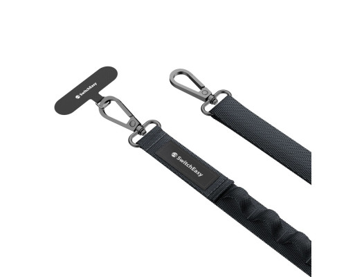 Универсальный ремешок Switcheasy with EasyStrap Card 20mm Dark Black (SPHIPH220DK23)