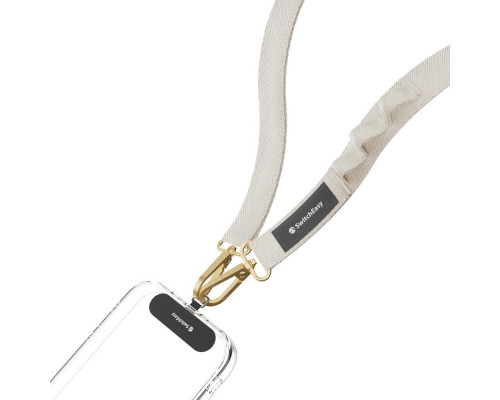 Универсальный ремешок Switcheasy with EasyStrap Card 20mm Ice Cream White (SPHIPH220IW23)