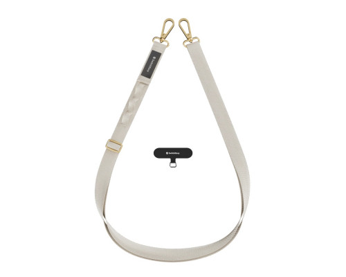 Универсальный ремешок Switcheasy with EasyStrap Card 20mm Ice Cream White (SPHIPH220IW23)