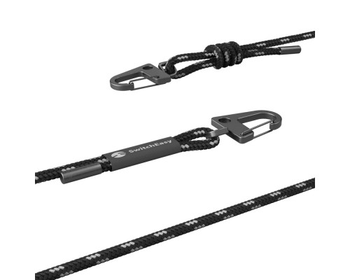 Универсальный ремешок Switcheasy with EasyStrap Card 6mm 2023 Black/White (SPHIPH154BW23)
