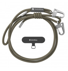 Универсальный ремешок Switcheasy with EasyStrap Card 6mm 2023 Army Green (SPHIPH154AN23)