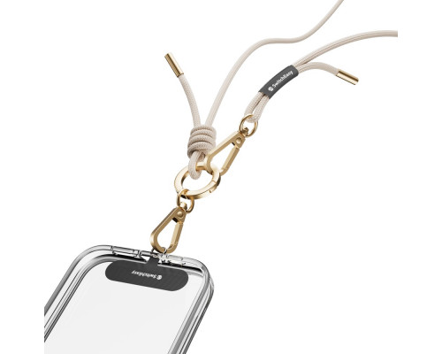 Универсальный ремешок Switcheasy with EasyStrap Card 6mm Ice Cream White (SPHIPH154IW23)