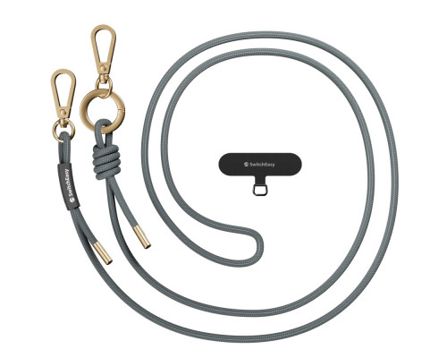 Универсальный ремешок Switcheasy with EasyStrap Card 6mm Noctilucent Blue (SPHIPH154NL23)