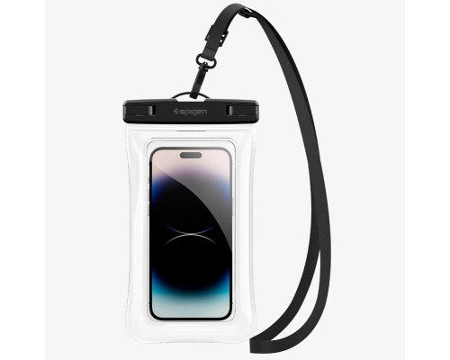 Водонепроницаемый чехол Spigen A610 Universal Waterproof Float 8.2" Crystal Clear (AMP04530)