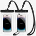 Водонепроницаемый чехол Spigen A610 Universal Waterproof (2 pack) Crystal Clear (AMP04528)