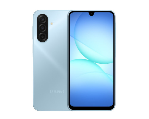 Смартфон Samsung Galaxy A17 8/256GB Light Blue (SM-A175FLBEEUC)