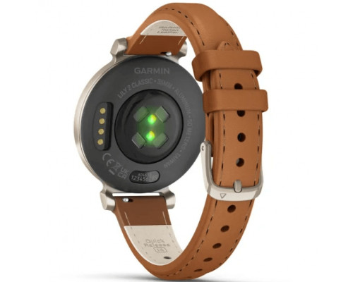 Смарт-часы Garmin Lily 2 Classic Cream Gold with Tan Leather Band (010-02839-02/60)