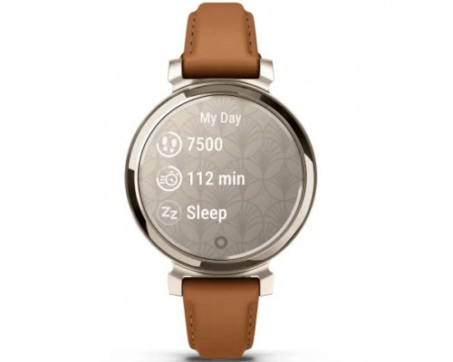 Смарт-часы Garmin Lily 2 Classic Cream Gold with Tan Leather Band (010-02839-02/60)