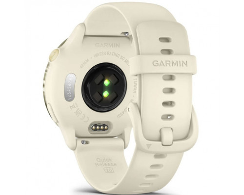 Смарт-часы Garmin Vivoactive 6 Lunar Gold with Bone Band (010-02985-01/41)