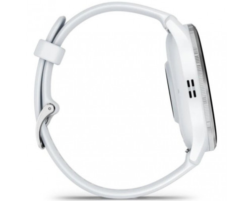 Смарт-часы Garmin Venu 3 Silver Stainless Steel Bezel with Whitestone Case and Silicone Band (010-02784-00/50)
