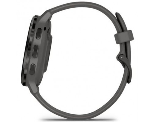 Смарт-часы Garmin Venu 3S Slate Stainless Steel Bezel with Pebble Gray Case and Silicone Band (010-02785-00/50)