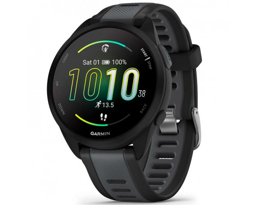 Смарт-часы Garmin Forerunner 165 Black with Slate Gray Band (010-02863-20/A0/AC)