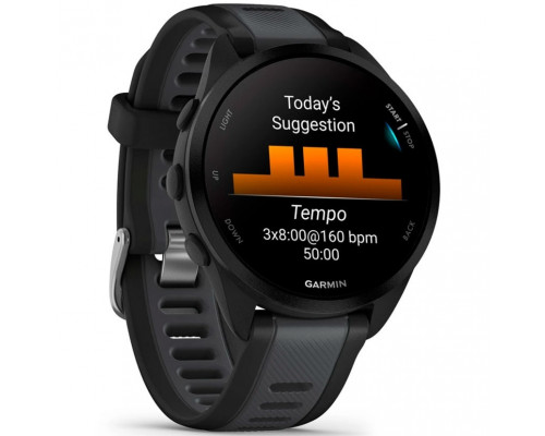 Смарт-часы Garmin Forerunner 165 Black with Slate Gray Band (010-02863-20/A0/AC)