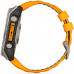 Смарт-часы Garmin Fenix 8 51mm AMOLED Sapphire Titanium Spark Orange/Graphite Silicone Band (010-02905-10/11/53)