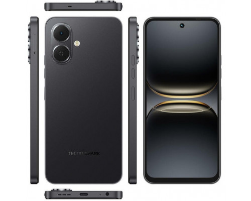 Смартфон Tecno Spark Go 2 (KM4) 3/64GB Ink Black (4894947089534)