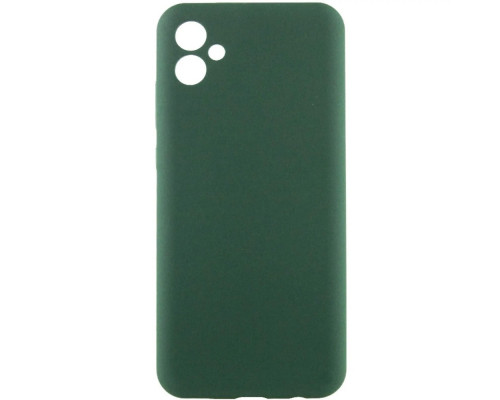 Чехол Silicone Cover Lakshmi Full Camera для Samsung Galaxy A07 Dark Green (AA)