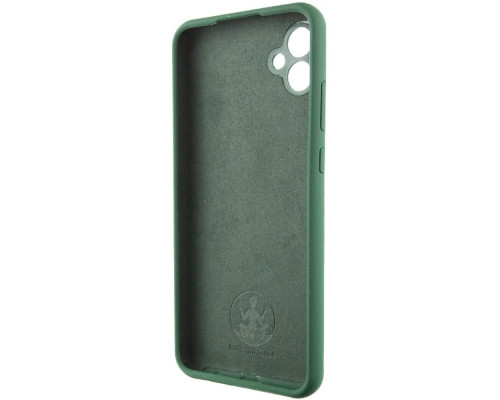 Чехол Silicone Cover Lakshmi Full Camera для Samsung Galaxy A07 Dark Green (AA)