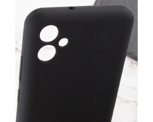 Чехол Silicone Cover Lakshmi Full Camera для Samsung Galaxy A07 Black (AA)