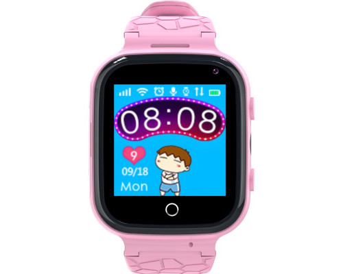Детские смарт-часы Gelius GP-PK007 (GPS/4G) Ocean Pink