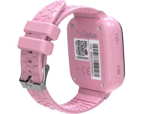 Детские смарт-часы Gelius GP-PK007 (GPS/4G) Ocean Pink