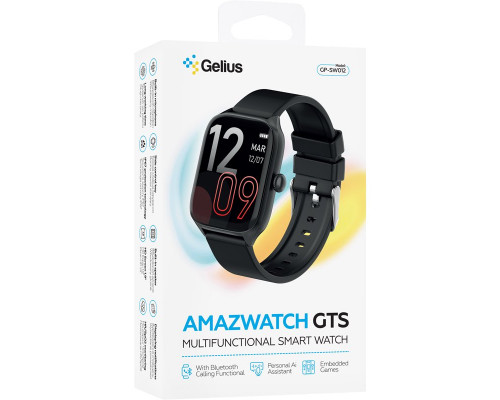 Смарт-часы Gelius Amazwatch GTS GP-SW012 Black