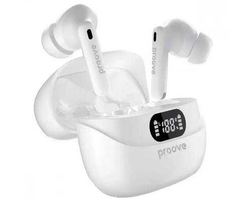 Беспроводные наушники Proove Digital Pro TWS with ANC White (TWAP54002202)