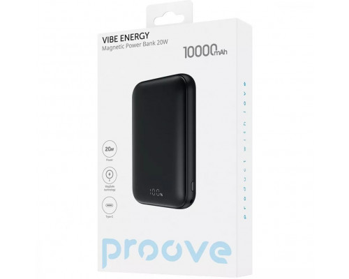 Мобильный Power Bank Proove Vibe Energy 10000mAh Black