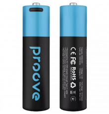 Аккумуляторные батарейки Proove Compact Energy AA 2 pcs Black (RBCE26010008)
