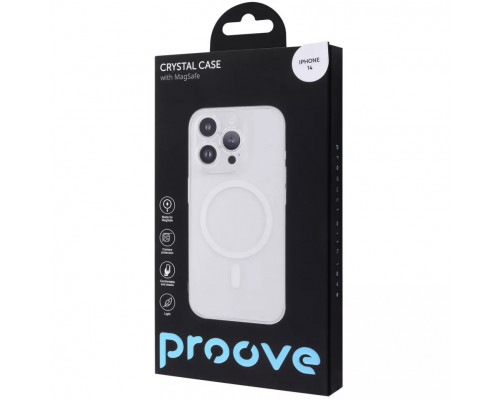 Чехол Proove Crystal Case with MagSafe для iPhone 16 Pro (PCCCIP16P001)