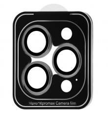 Защитное стекло для камеры Achilles для iPhone 16 Pro/16 Pro Max Black Titanium (CPPAIP16PM01) 