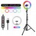 Кольцевая RGB лампа 12см Proove Halo White (PLRL12100401)